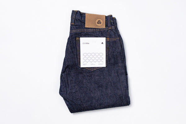 3SIXTEEN  Classic Straight Jeans in Rinsed Indigo Kibata