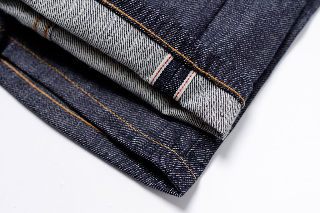 3SIXTEEN Classic Tapered Jeans in Indigo, Selvedge ID, Hem