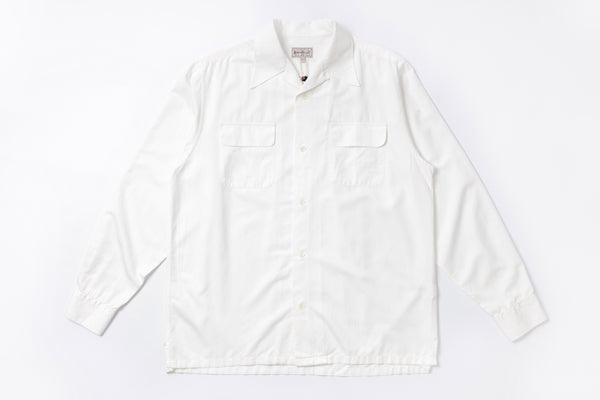 Sport Shirt in White Front View