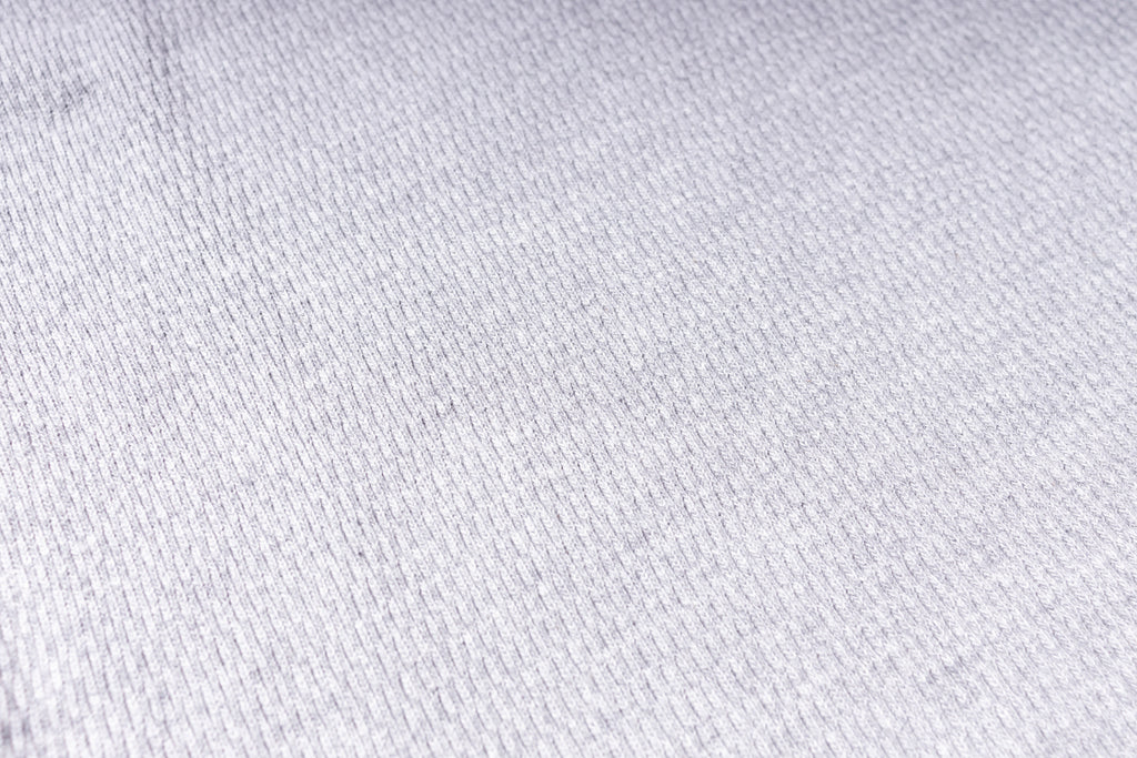 Close-up of gray fabric texture