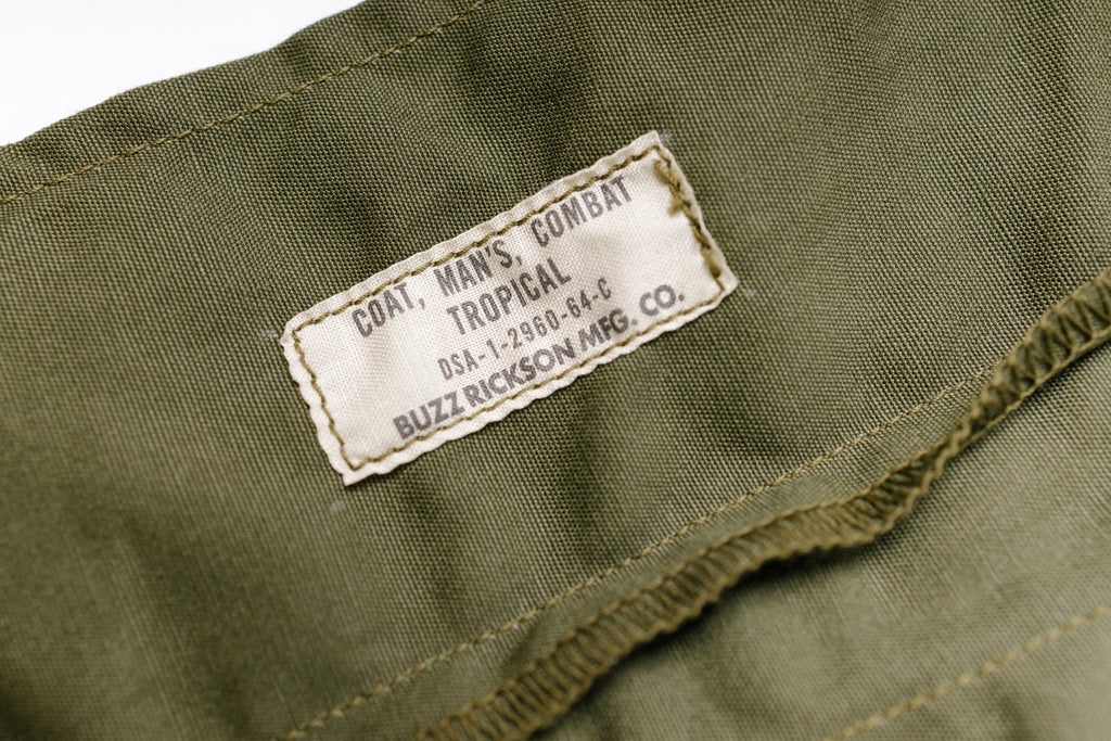 Us Army Tropical Jacket Label View