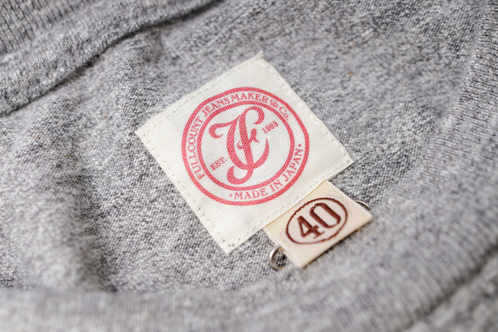 Heather Grey Tsuriami T-Shirt  Label View