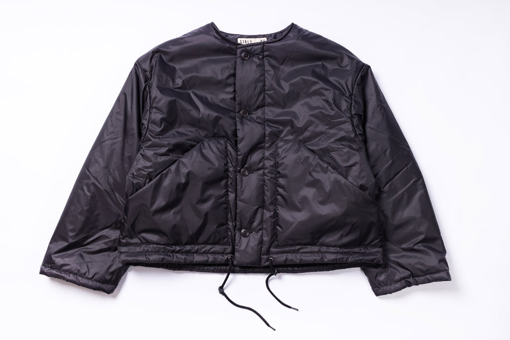 Black jacket on a white background