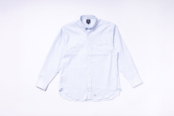 White button-up shirt on a white background