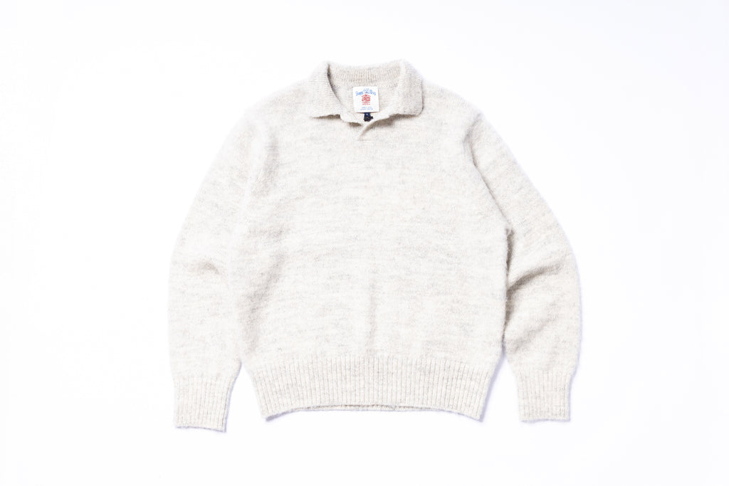 White sweater on a white background