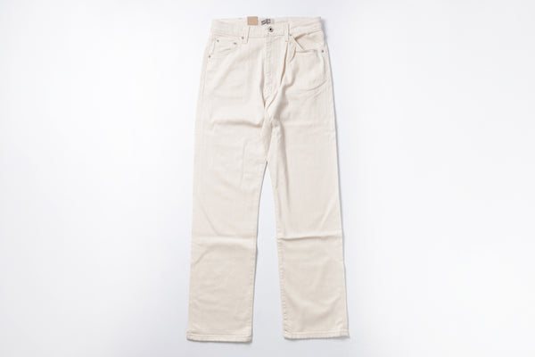 White pants on a white background