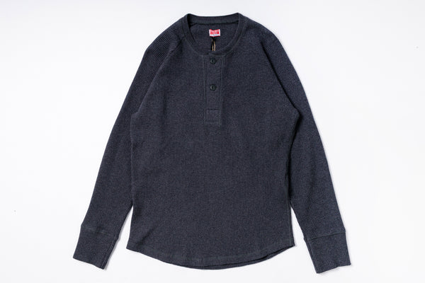 Dark gray long-sleeve shirt on a white background