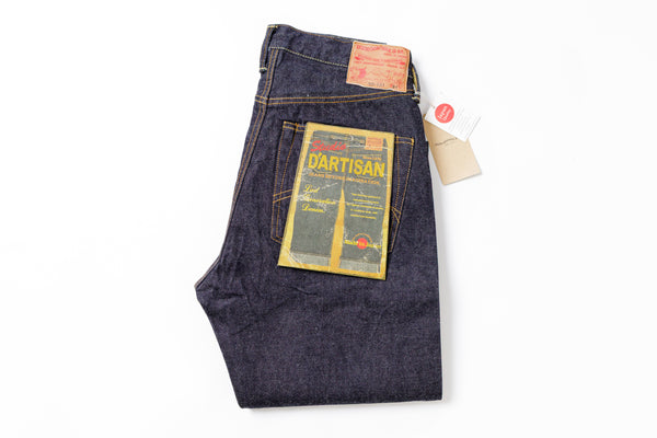STUDIO D'ARTISAN - SD-101 15oz Selvedge One Wash Jeans Front View