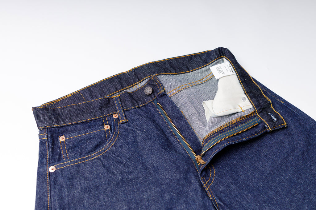 TCB - 505 Jeans Dark Indigo Zip Fly View