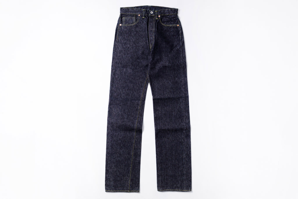 TCB - S40's Jeans Dark Indigo Straight Jeans Front View
