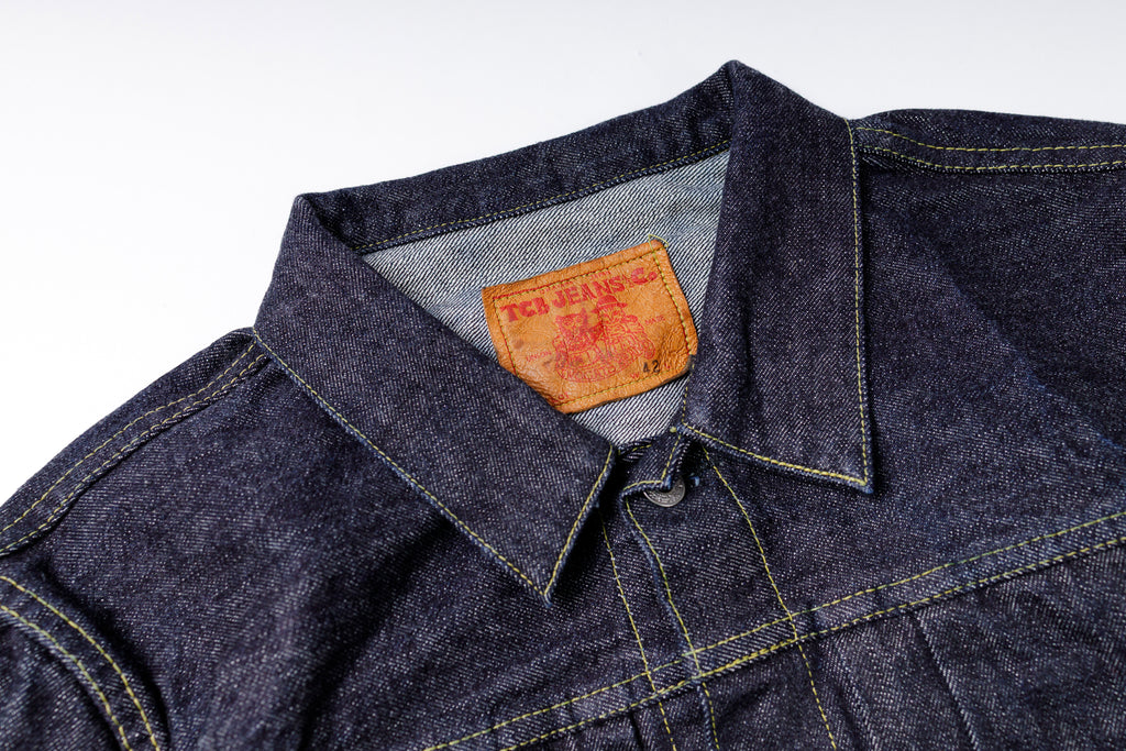 Type One Denim Jacket Collar View