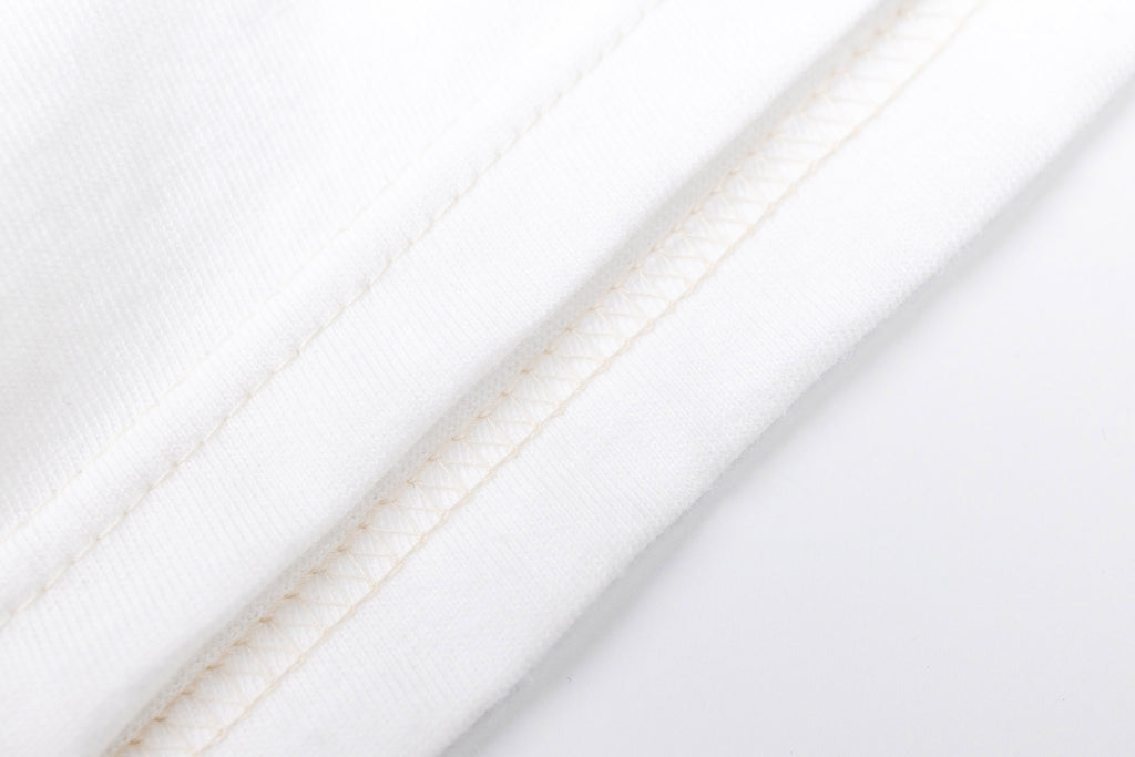 T-Shirt White Two-Pack Hem