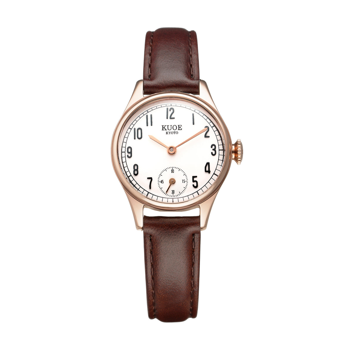 KUOE - Holborn 90-003 Rose Gold Case with Arabic Numerals Women's
