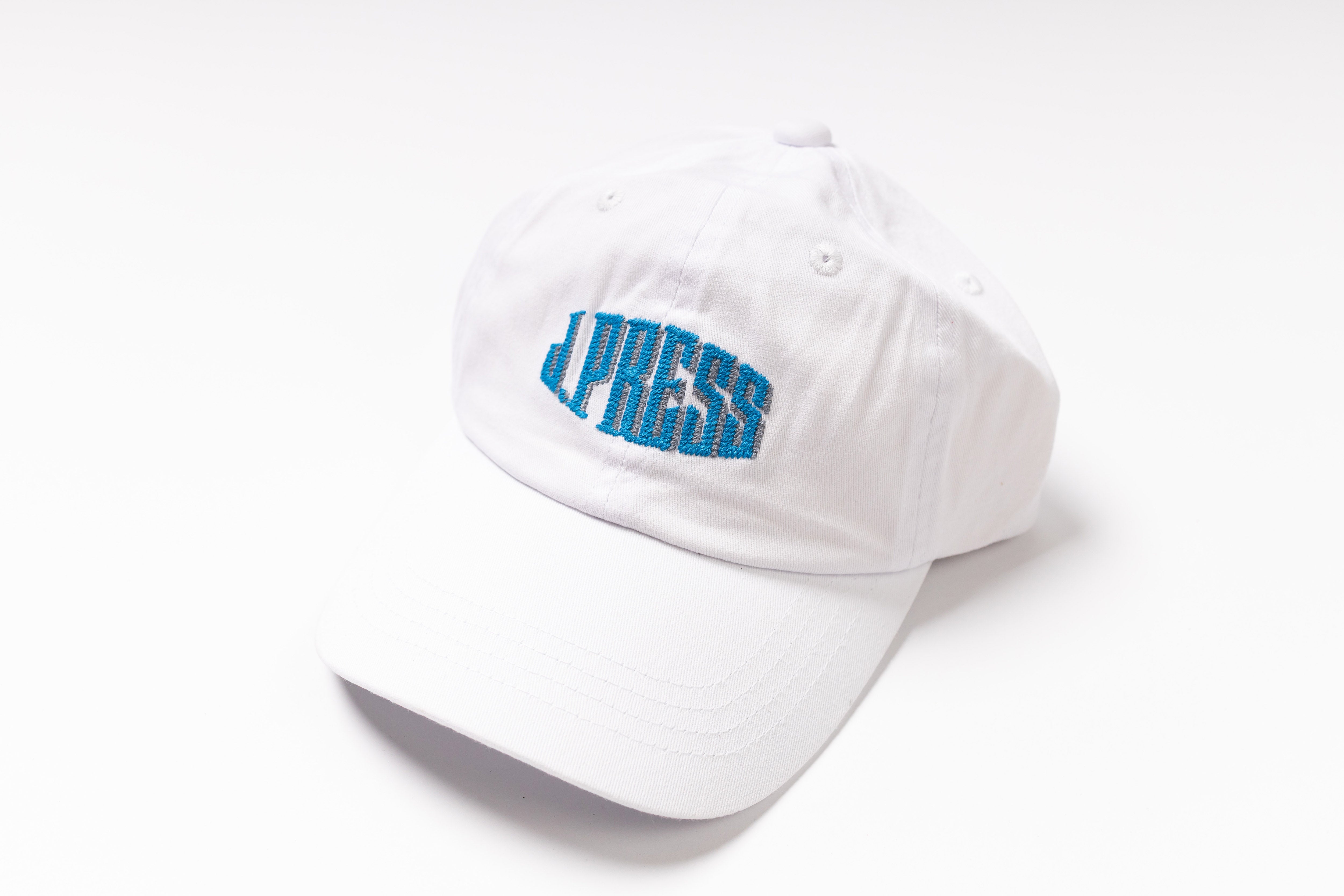 J.PRESS ORIGINALS - Logo Cap in White-1