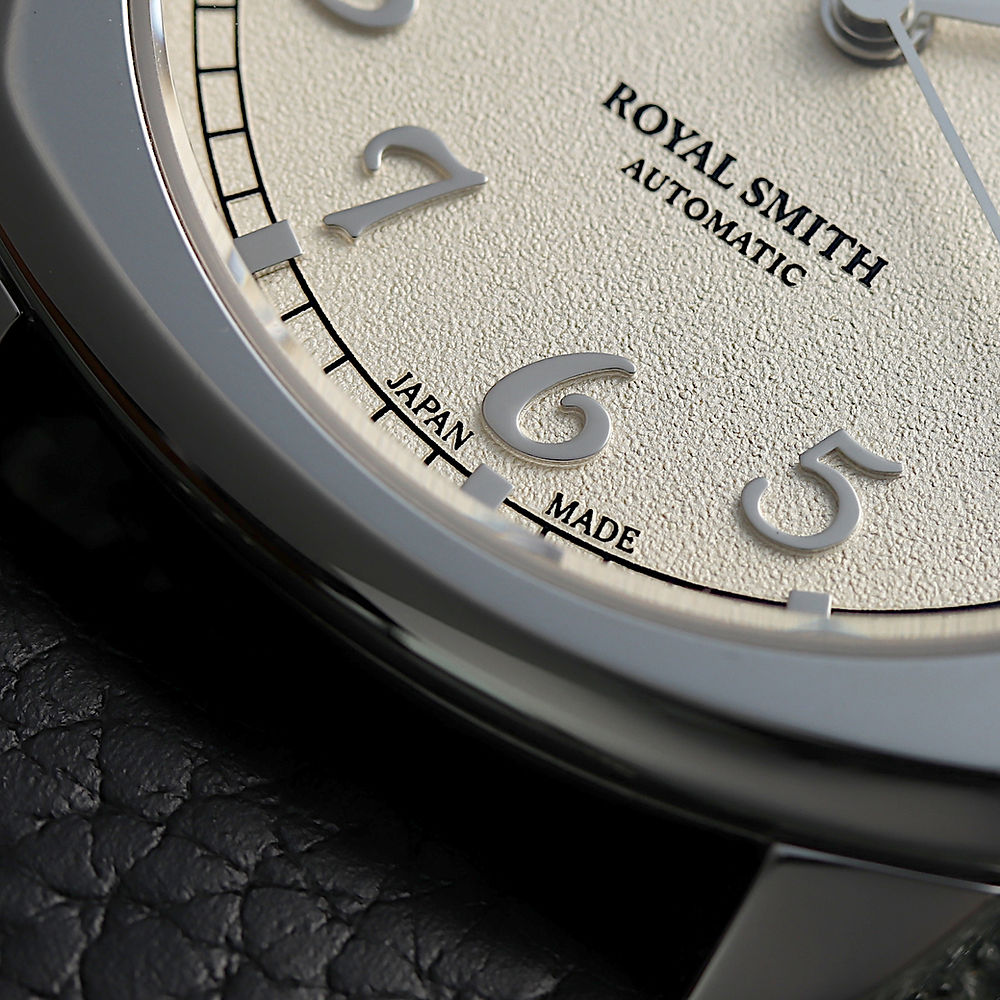 KUOE - Royal Smith 90-008 Silver Case With Silver Indices Dial