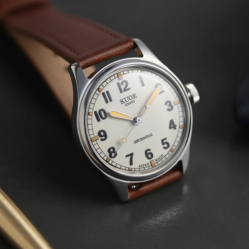 KUOE - Old Smith 90-002 Automatic Ivory No-Date-2