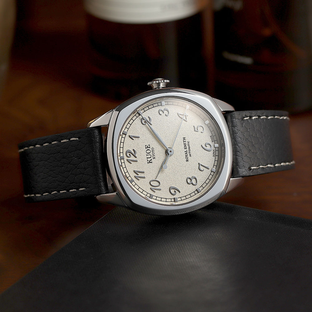 KUOE - Royal Smith 90-008 Silver Case With Silver Indices Dial