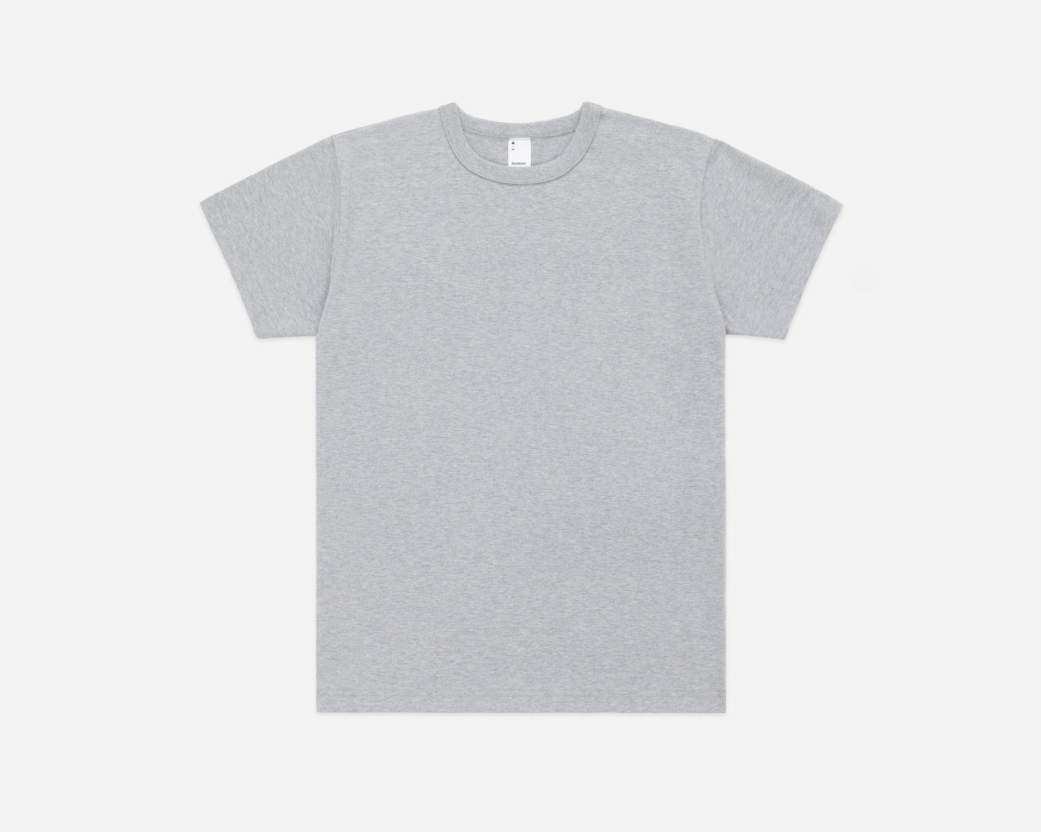 3SIXTEEN - Heavyweight T-Shirt 2-Pack in Grey
