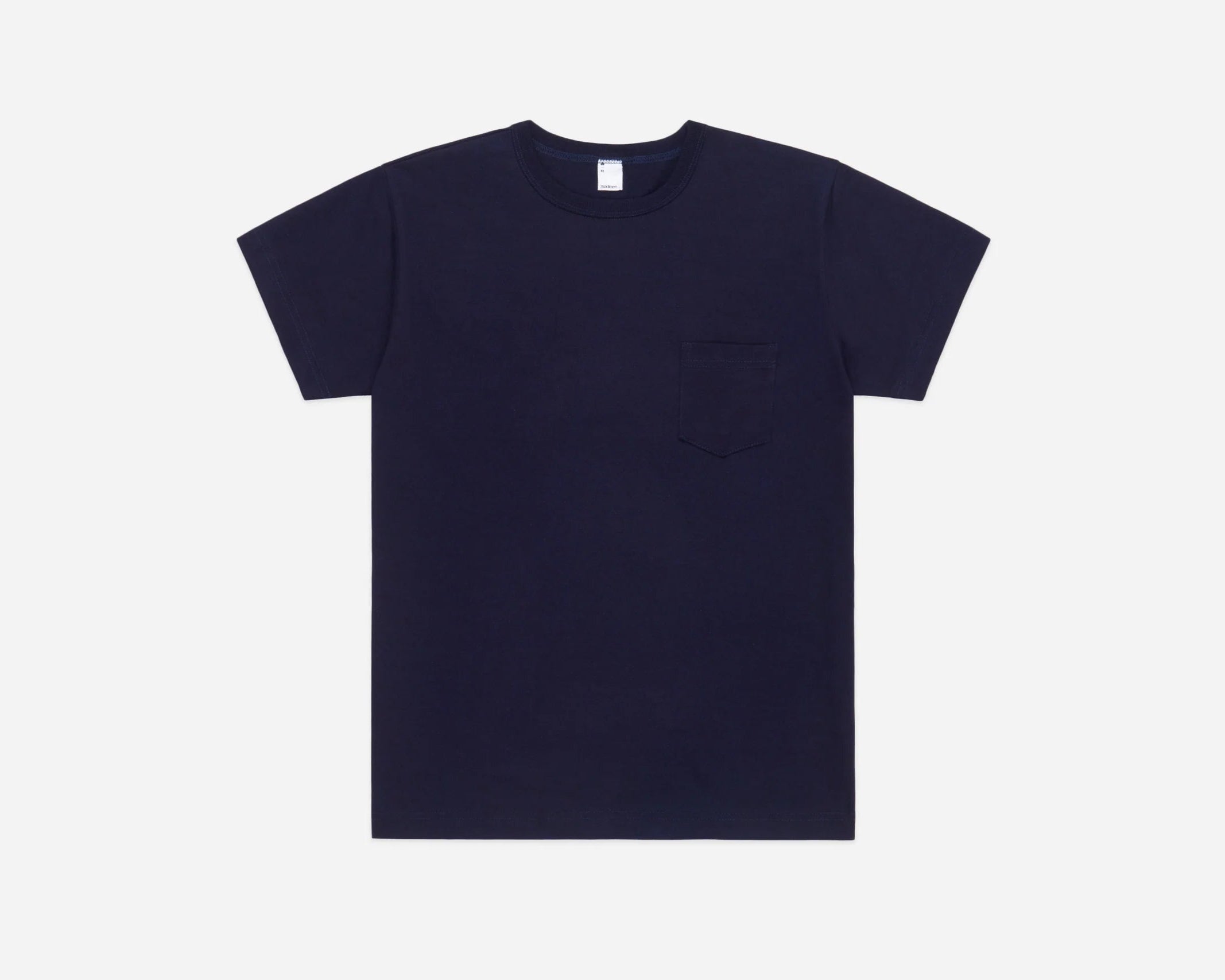 3SIXTEEN - Heavyweight Pocket T-Shirt 2-Pack in Indigo