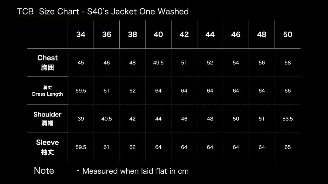 TCB -  S40's WW2 Type 1 Jacket