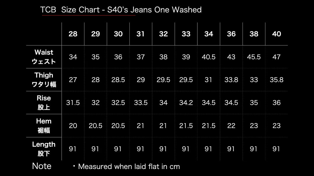 TCB - S40's Jeans