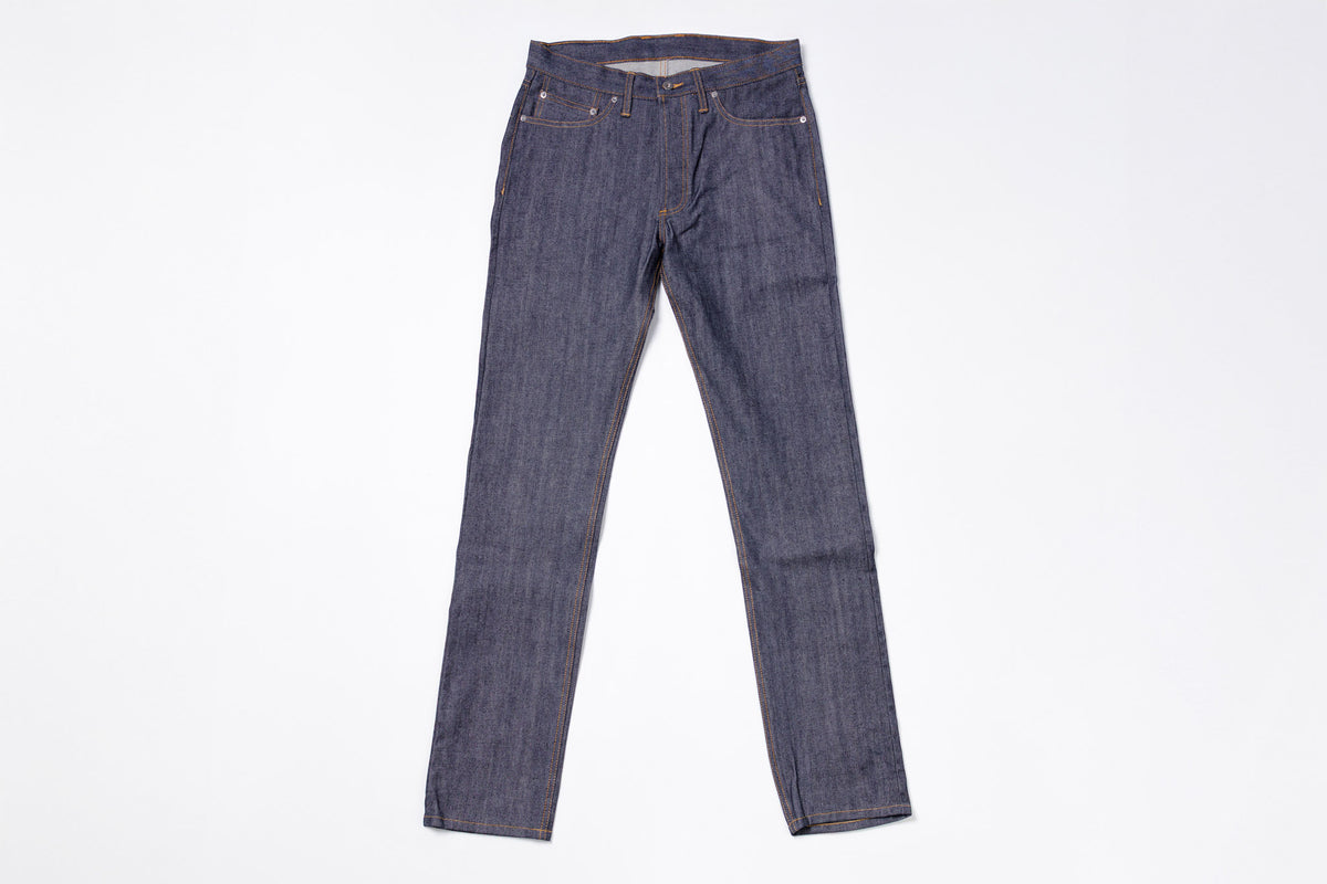 3SIXTEEN Classic Tapered Jean in Indigo Front