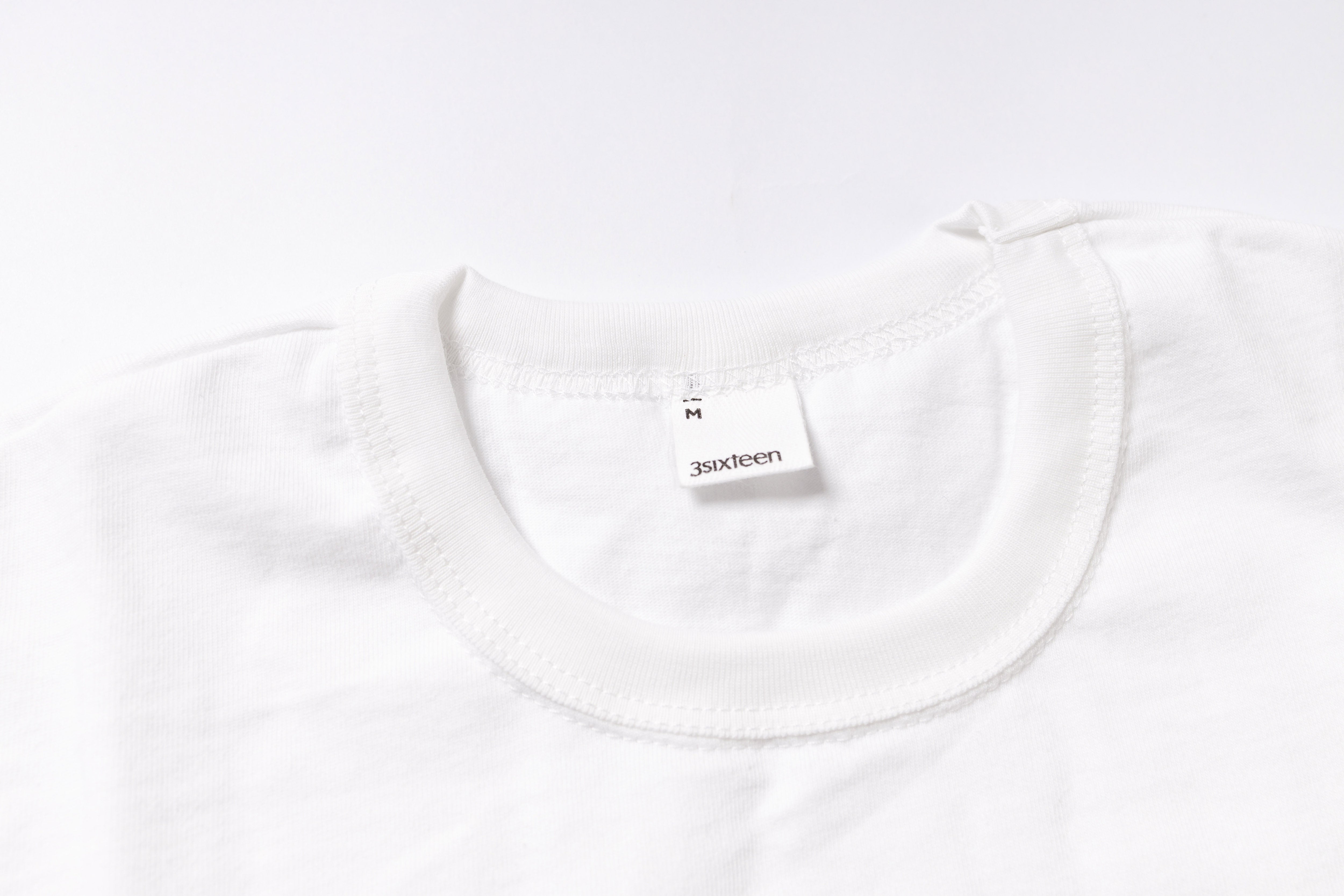 3SIXTEEN - Heavyweight Boxy T-Shirt in White