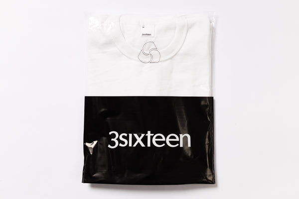 A pack of white t-shirt on a white background