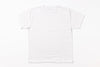 White t-shirt on a light gray background