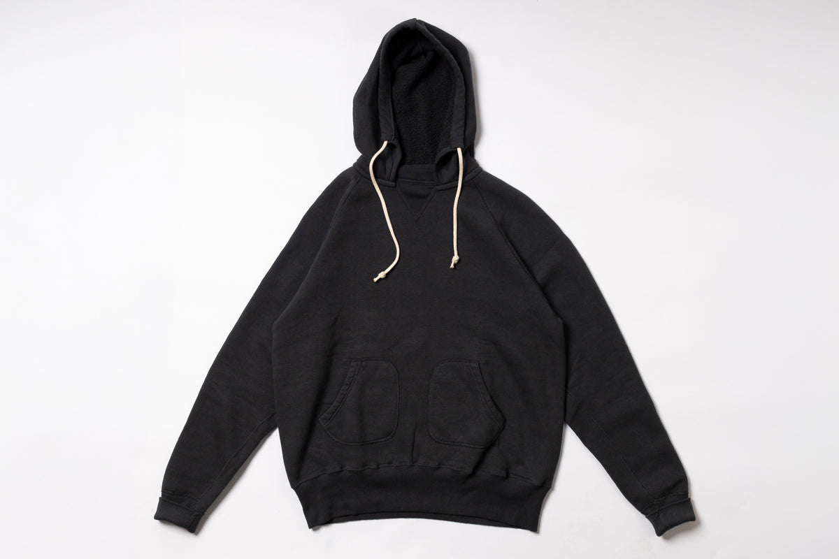 Black hoodie on a white background