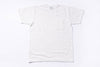 White t-shirt on a white background