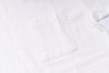 Close-up of white fabric texture