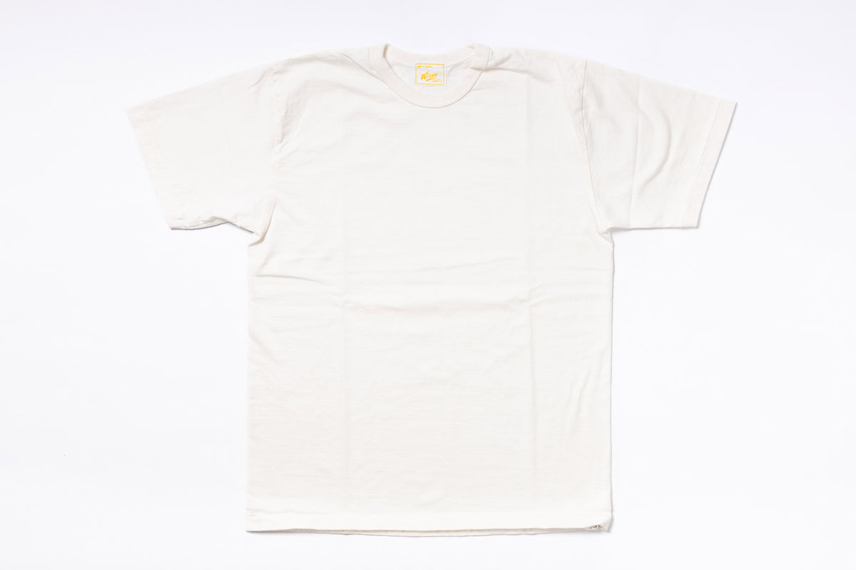 White t-shirt on a white background