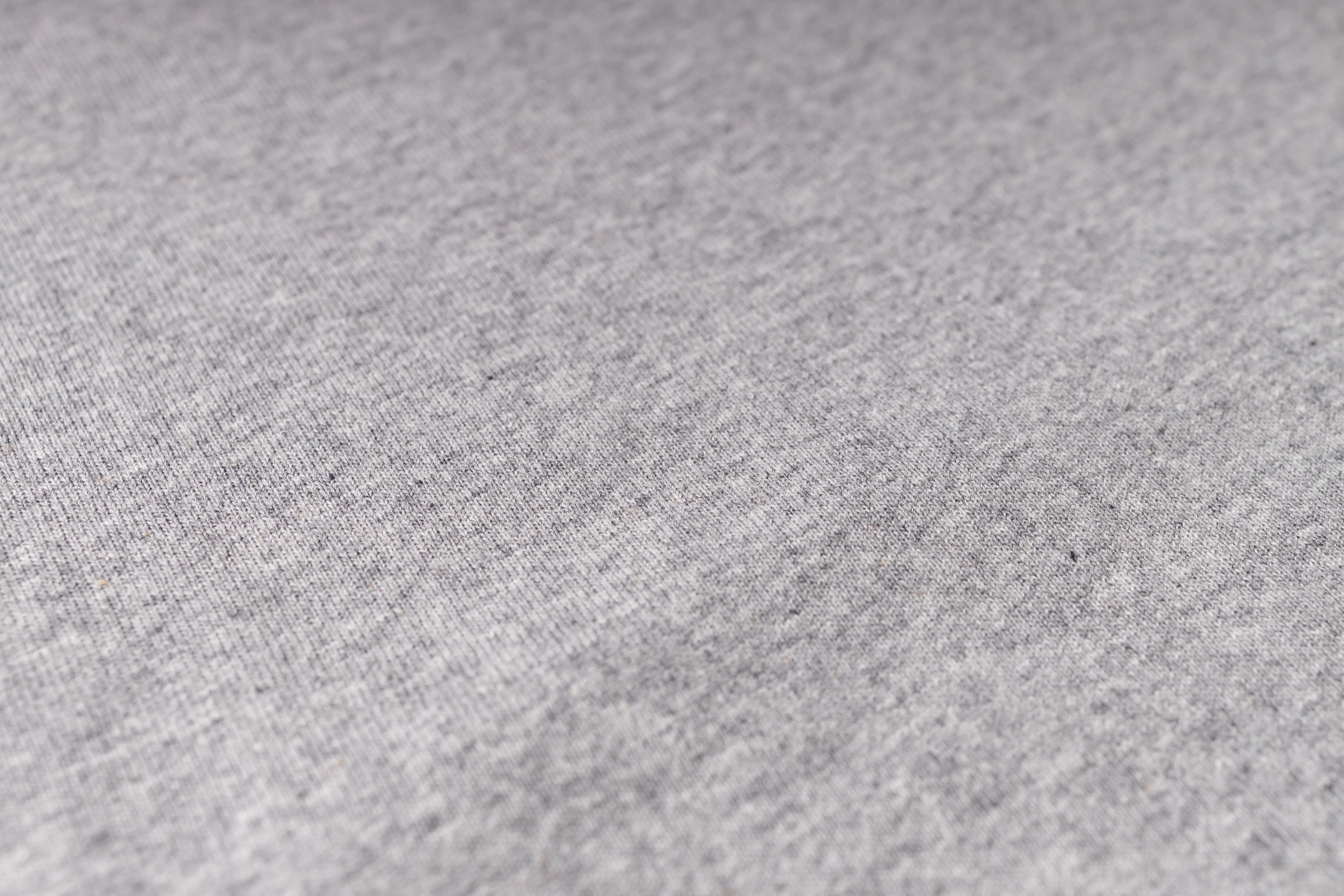 Close-up of gray fabric texture