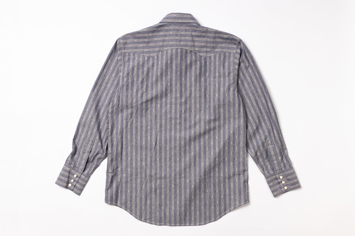 Striped shirt on a white background