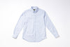 Oxford Button Down Shirt in Blue Front View