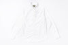 Oxford Button Down Shirt in White Front View