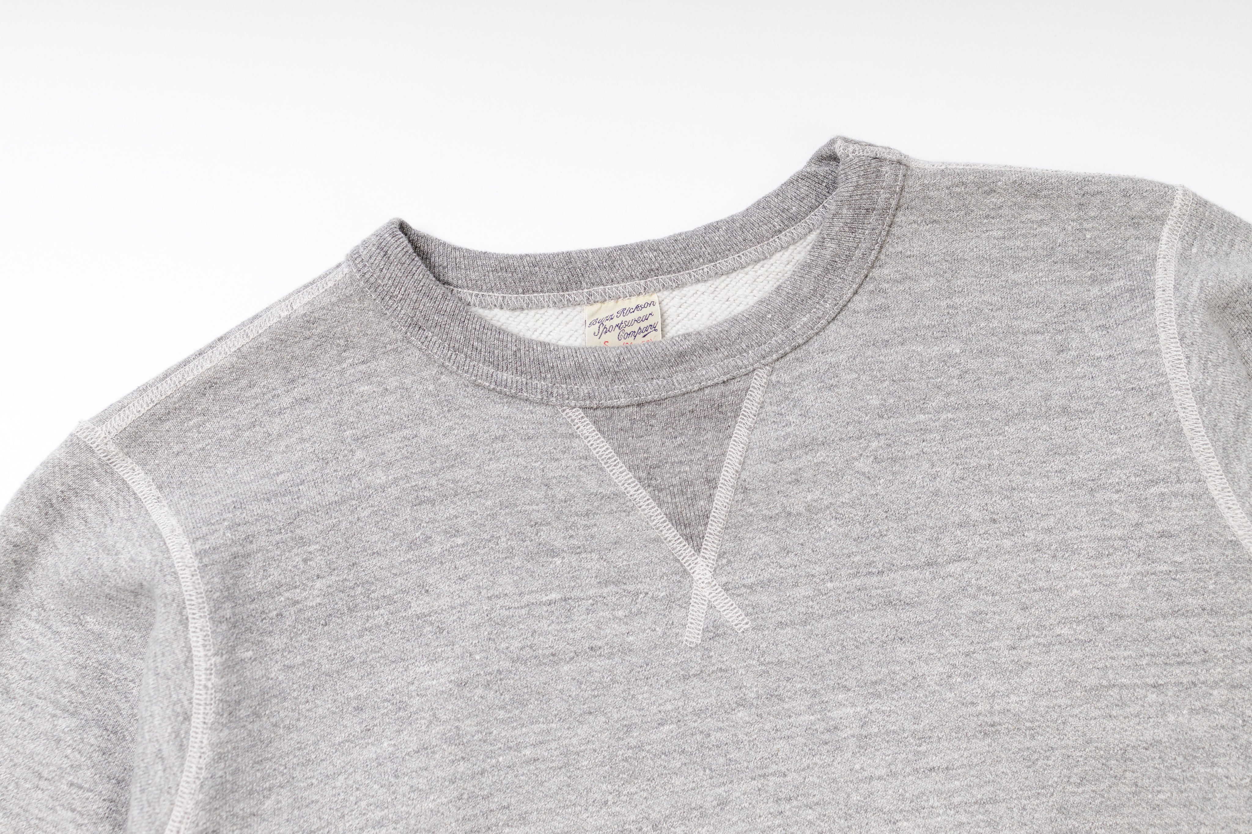 Plain Sweatshirt in Grey 