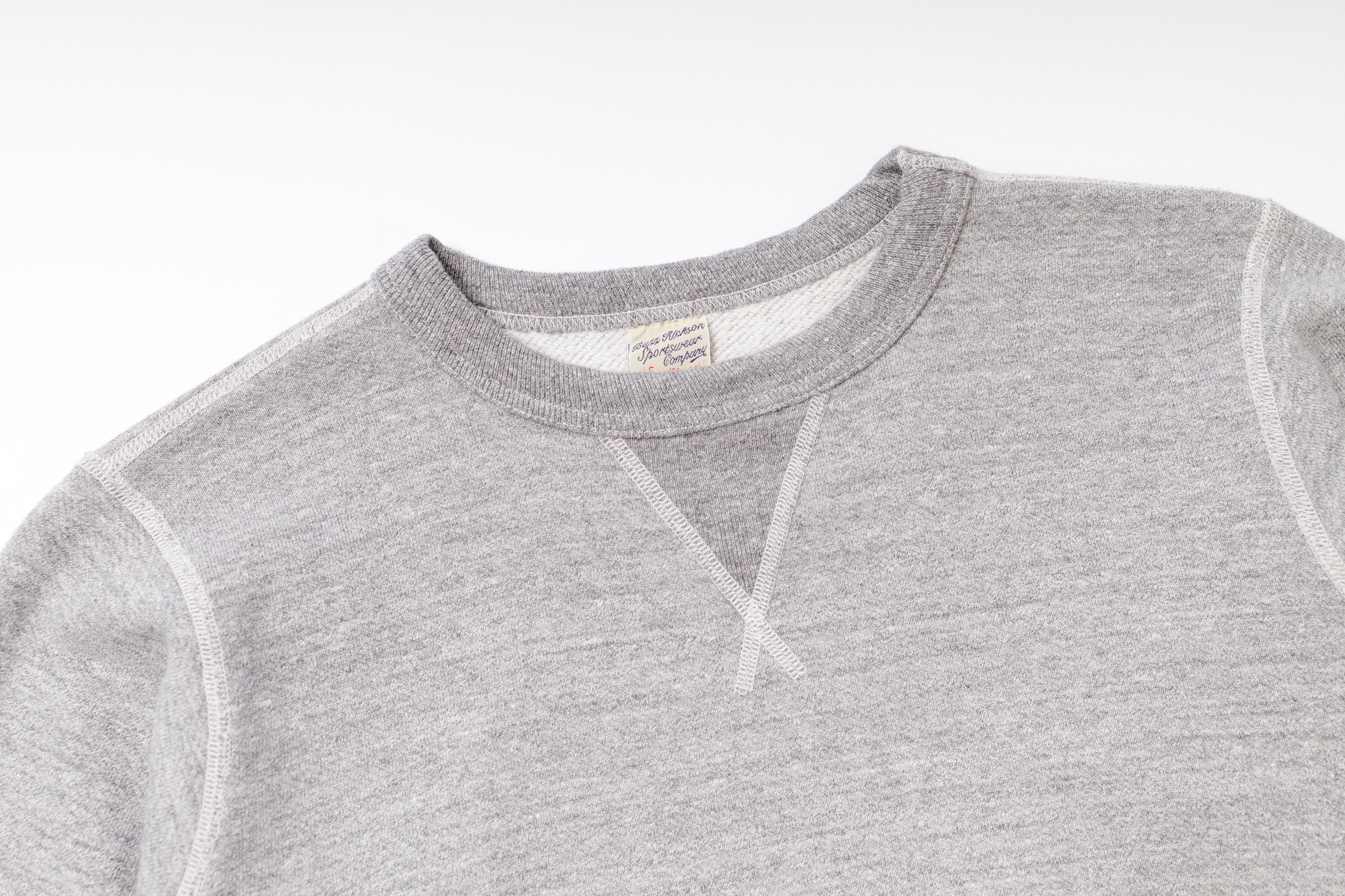Plain Sweatshirt in Grey 