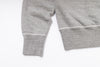  Plain Sweatshirt in Grey Sleeve View