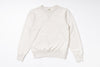 Plain Sweatshirt in Oatmeal Front View