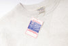 Plain Sweatshirt in Oatmeal Neck and Label View