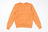 Plain Sweatshirt in Orange Front View