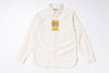 Chambray Shirt in White Front View