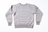 Gray sweatshirt on a white background