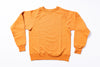 Orange sweatshirt on a white background
