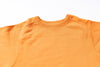 Orange sweatshirt on a white background