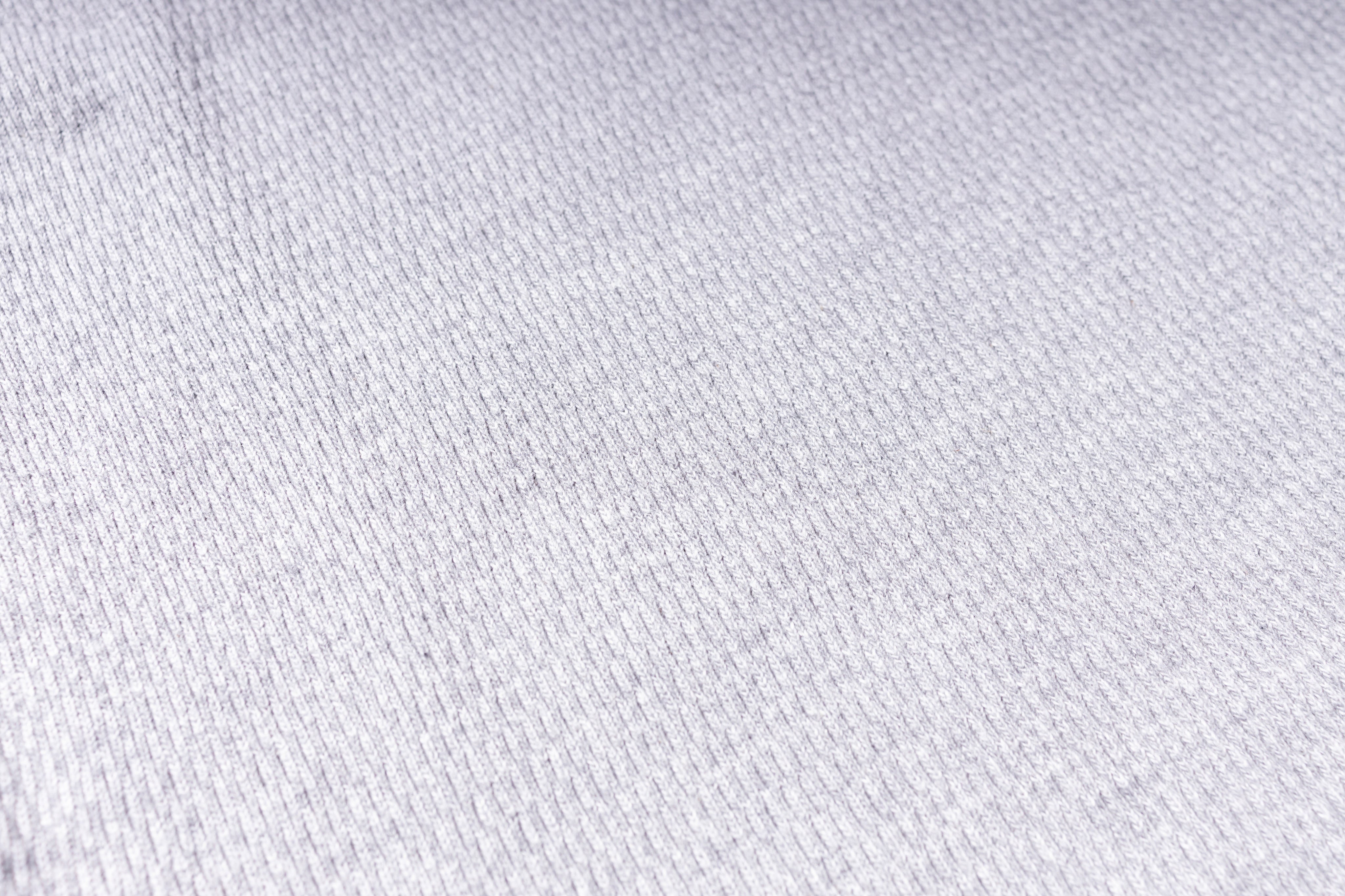 Close-up of gray fabric texture