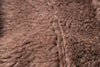 Close-up of brown textured fabric