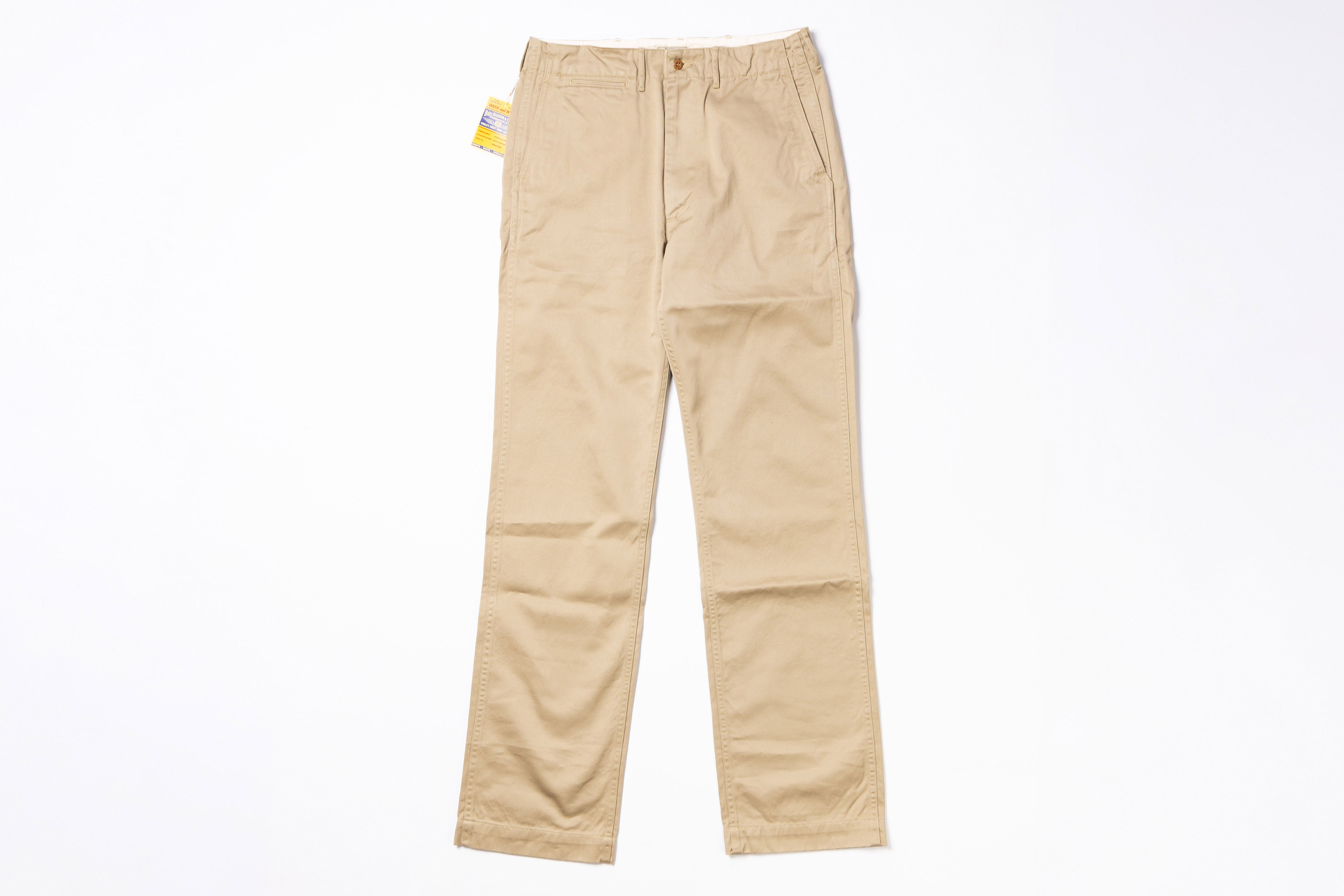 BUZZ RICKSON'S - Original Spec Chinos in Khaki-1